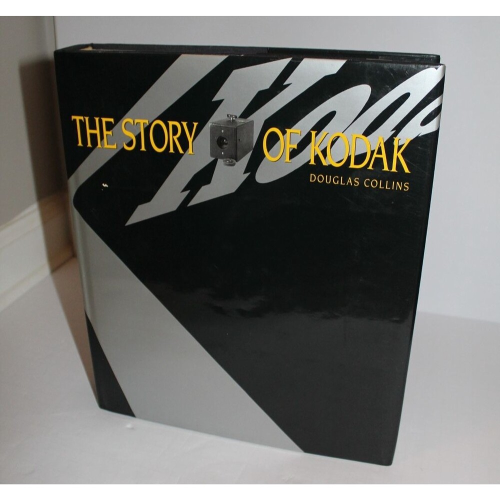 The Story Of Kodak Douglas Collins 1990 Hardcover Photography History Book